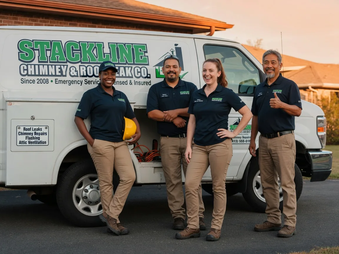 Chimney flashing repair company in Wichita, KS